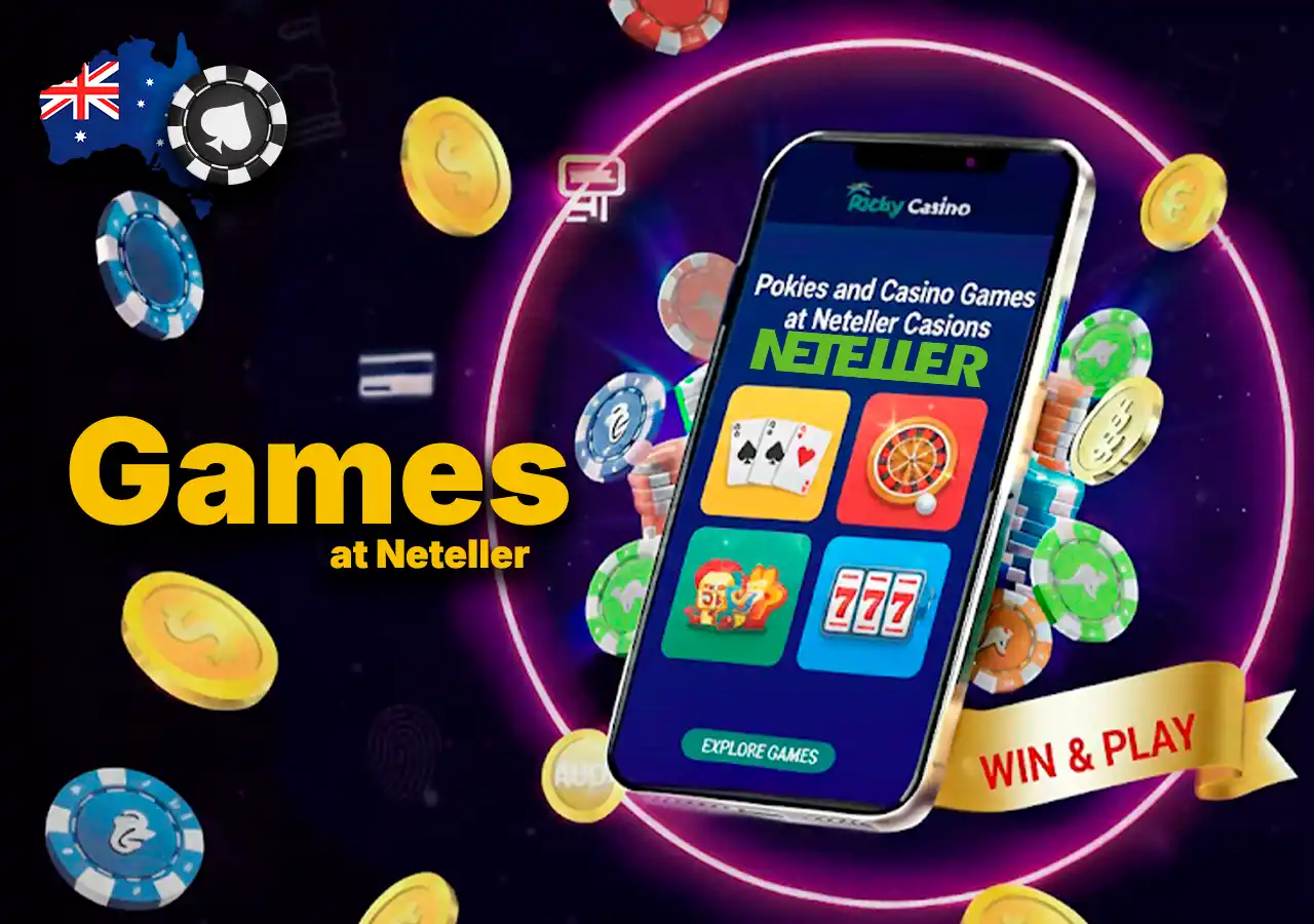Pokies and Casino Games at Neteller Casinos – Slots, Roulette, Blackjack